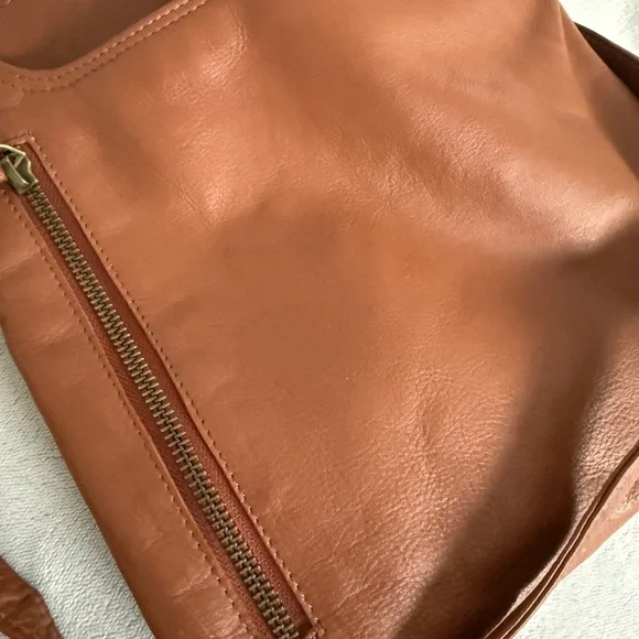 Brown Leather Crossbody Bag - Picture 2 of 5